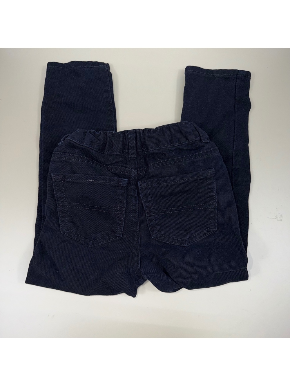 The Children’s Place Girls Size 5T Navy Skinny Jeans Adjustable Waist - Picture 5 of 5